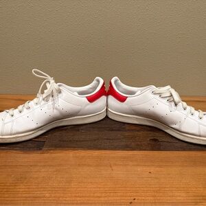 Classic Red/White Stan Smith Adidas Sneakers Size Men’s 13
